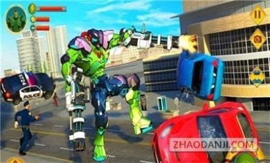 怪物机器人改装车