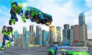 怪物机器人改装车